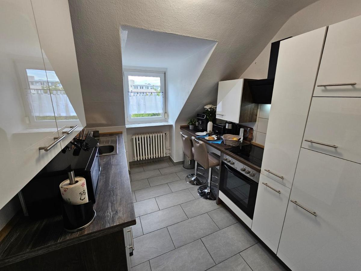 Exklusives Und Helles Dachgeschoss-Apartment No 3 Im Zentrum Von Kassel, Schnelles 1Gbit Internet, Geschirrspueler, Boxspringbetten Eksteriør billede