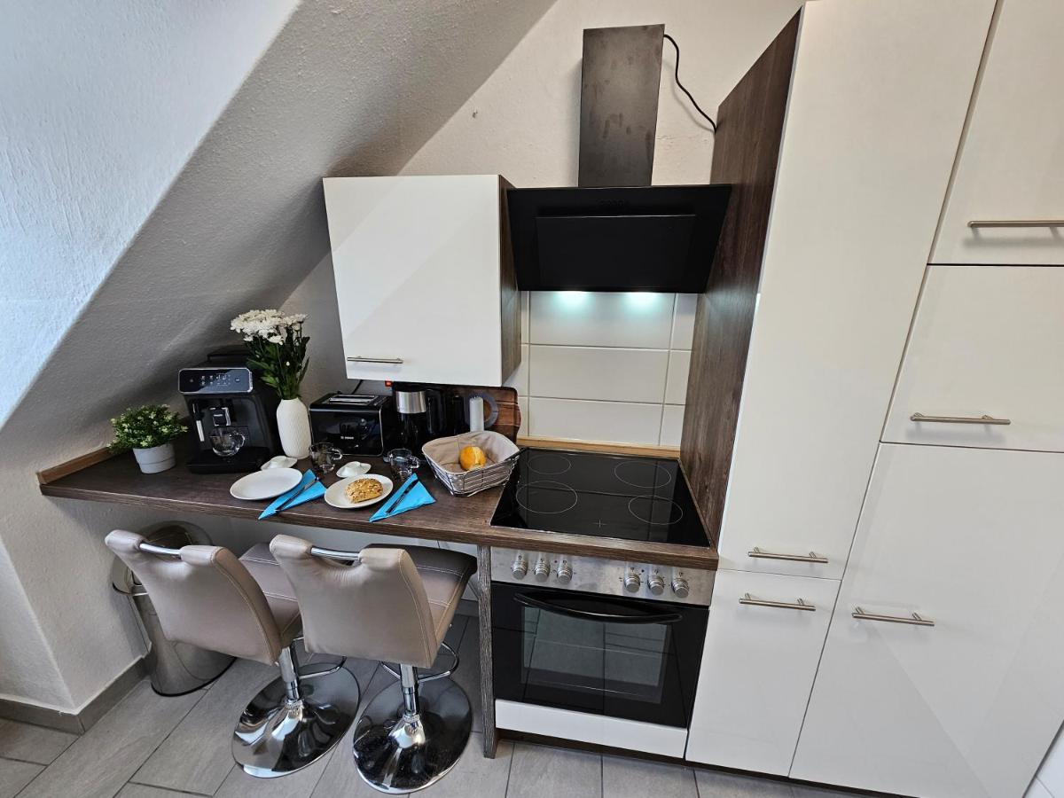 Exklusives Und Helles Dachgeschoss-Apartment No 3 Im Zentrum Von Kassel, Schnelles 1Gbit Internet, Geschirrspueler, Boxspringbetten Eksteriør billede