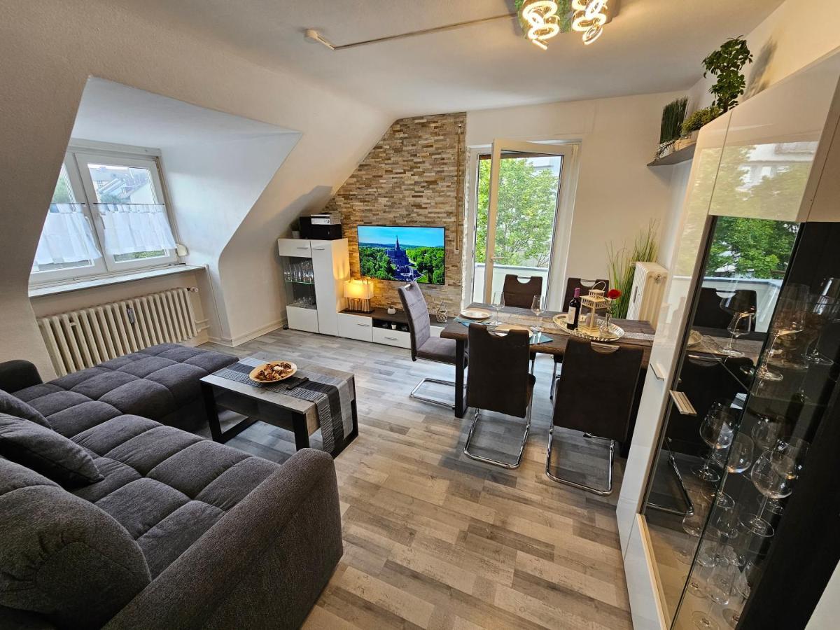 Exklusives Und Helles Dachgeschoss-Apartment No 3 Im Zentrum Von Kassel, Schnelles 1Gbit Internet, Geschirrspueler, Boxspringbetten Eksteriør billede